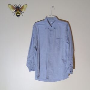 Stafford Executive Gray Cotton Shirt Size 17-34/35